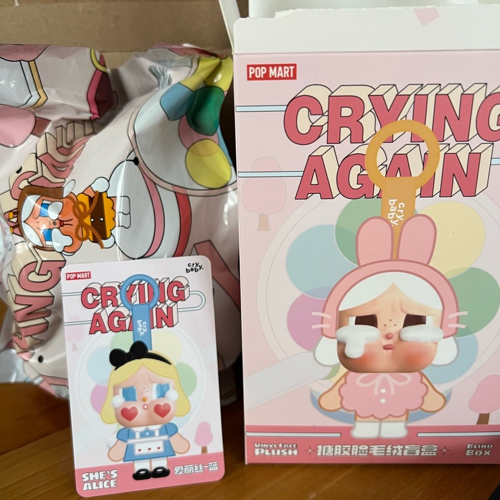Cry Baby ‘she’s Alice’ plush figurine